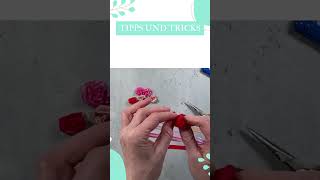 Rosen basteln stampinup hacks papierbasteln tipps diy [upl. by Inar]