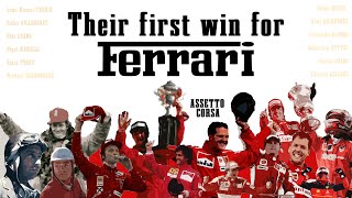 The F1 LEGENDS FIRST WIN at FERRARI  AC  Reupload [upl. by Thurlow]