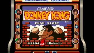 Donkey kong Game Boy  Ending Super Game Boy [upl. by Conger735]