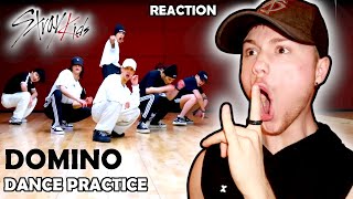 Dancer Reacts To Stray Kids quotDOMINOquot Dance Practice Video REACTION [upl. by Greene]