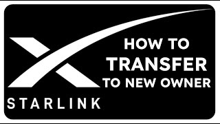 How to Transfer Starlink to New Owner [upl. by Alyssa]