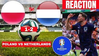 Poland vs Netherlands 12 Live Euro 2024 Football Match Score Commentary Highlights Vivo Holland [upl. by Marquis543]