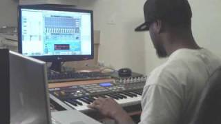 Beat Making Video  Traumah MURDERS A Beat In Reason 40 [upl. by Affrica]