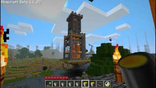 Minecraft Griefing  Dells House Spacemonkey Episode 1 [upl. by Mia625]