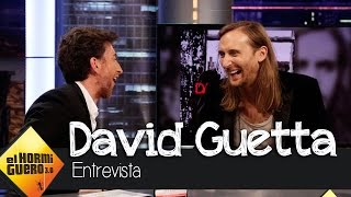 David Guetta en El Hormiguero 30 quotLas chicas españolas son muy guapasquot [upl. by Tybie]