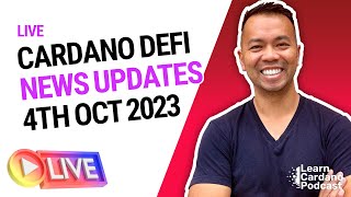 Booming Cardano DeFi Cardano News Update 4th Oct 2023 [upl. by Griffiths]