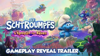 Les Schtroumpfs – L Épopée des Rêves – Gameplay Reveal Trailer [upl. by Aivato]