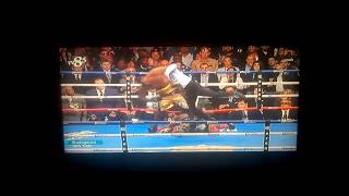 Wilder vs Stiverne Round One Knockout [upl. by Stepha]