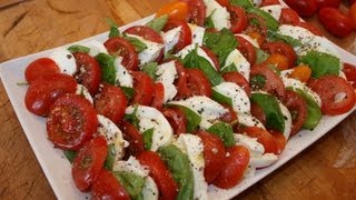 Insalata Caprese  Casual Kitchen [upl. by Kitrak611]