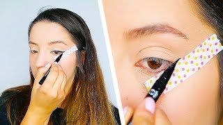 8 Easy Eyeliner Tutorials For Beginners [upl. by Pontias817]