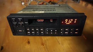 Clarion Peugeot PU9359A how the tape module works [upl. by Roon]