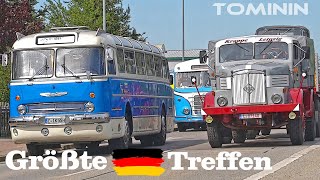 Hartmannsdorf Oldtimertreffen 2024 🚗🚜🚚 Sraz historických vozidel  Německo 🇩🇪 [upl. by Netaf900]