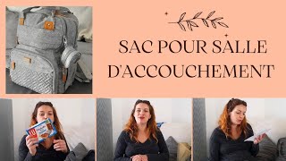 🤰Sac maternitéSalle daccouchementnaissance👶🏻 [upl. by Ennairac103]