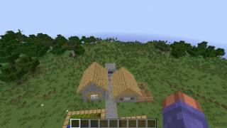 Large flat land plains npc village Minecraft seed 1710 [upl. by Hunsinger683]