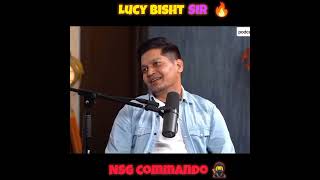 Lucy bisht sir ke sath jail main kya hua🤔luckybhist nsgcommando spy foujistatus podcast [upl. by Draw398]