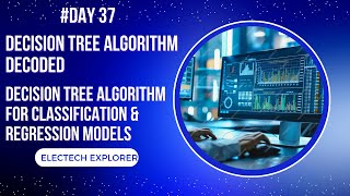 Decision Tree Algorithm decoded with Example amp Math  Day 37 [upl. by Yanahc]