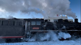 26℃ Chasing the steam train on foot 2024TielingChina 徒步追趕蒸汽火車 [upl. by Rhynd]