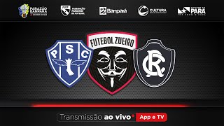 FUTEBOL ZUEIRO AO VIVO  Paysandu x Remo  Final  Parazão Banpará 2024 [upl. by Atibat]