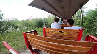 Timbertown Railway at Michigan’s Adventure 8292021 train ride [upl. by Navoj496]