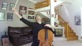 Ronaldo Miranda Etius Melos Hommage à Bach  Lars Hoefs cello [upl. by Bromley]