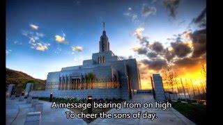 LDS LYRICS quotI Saw a Mighty Angel Flyquot 15 [upl. by Arvy]