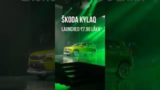 The Allnew Skoda Kylaq launched at Rs 789 lakh 😱🤑💸 [upl. by Body]