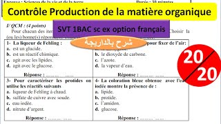 Production de matière organique par la plante verte expérience virtuelle [upl. by Reiner]