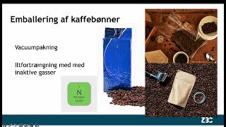 Emballering af ristede kaffebønner [upl. by Sel]