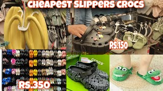 Ranchi footwear market wholesale market flipflop crocs ladies all varieties best price [upl. by Ennirroc815]