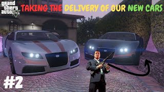 TAKING DELIVERY OF MICHEALS IMPORTED CARS GTA 5 GAMEPLAY2 gtastorymode LikeShareSubscribe [upl. by Ytinirt872]