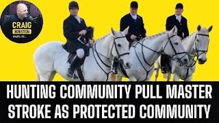 Listen up all NON WOKE groups Hunting community take legal action to become protected minority group [upl. by Hahsi]