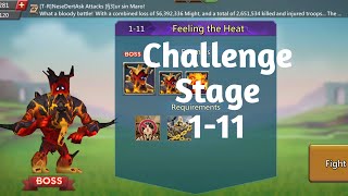 Lords mobile Challenge stage 111 f2pFeeling the heat challange stage 111 [upl. by Sheedy]