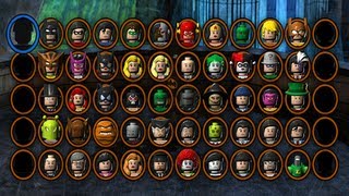 LEGO Batman 2 DC Super Heroes  All Characters Unlocked [upl. by Lleynad]