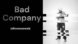 Bad Company  Sidhu Moose Wala  Latest Punjabi Song 2024  AI Song [upl. by Eadrahc]