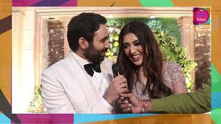 Shireen Mirza amp Hasan Sartajs 1St Video Interview After Marriage at Daawat E Walima in Delhi 😍🤩🥰🌹🌹 [upl. by Haneehs]