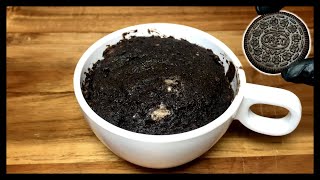 Microwave Oreo Mug Cake  Ready in 5 Minutes [upl. by Aitenev]