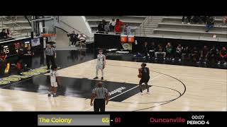 Duncanville vs The Colony [upl. by Ahsiyk]