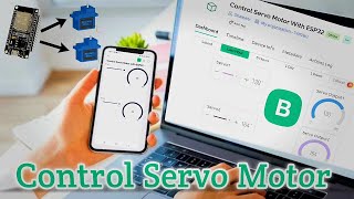 How to Control Servo Motor Using Blynk IOT and ESP32  Servo Motor Control With Blynk [upl. by Valera]