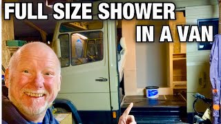 Transforming A Campervan to the ultimate Recreational vehicle shower Build part 2 [upl. by Ire]