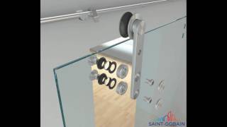 Sliding door installation video Model Venezia by Saint Gobain [upl. by Patric]