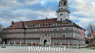 Wolfenbüttel Germany 4K walking tour [upl. by Gilbye]