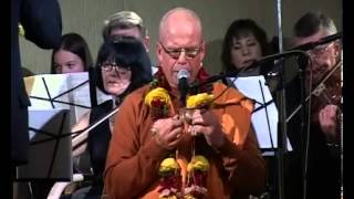 BB Govinda Swami Doneck Ukraine orchestra  Maha Mantra part 2 [upl. by Latsyrhk563]