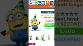 Unlocking Partier In Minion Rush [upl. by Fleischer]