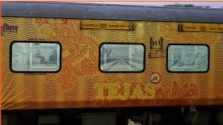 tejas rajdhaniexpress  AGTLANVT  indianrailways [upl. by Ceevah867]