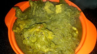 Spinach Chicken RecipePalak chicken How to make easy palak chicken [upl. by Milton325]