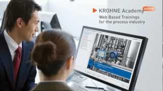 KROHNE Academy online – Web Based Training for the process industry  KROHNE [upl. by Jeth]