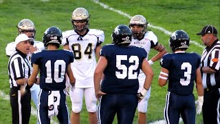 Woodland Regional Hawks vs Ansonia Chargers  High School Varsity Football Game  September 16 2022 [upl. by Wyly]