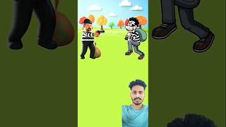 Do Choron Ki Hui ladai cartoon short❤😜comedy cartoon cartoonvideoshot bhojpuri shorts new [upl. by Sivek]