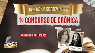 1º Concurso de Crónica Ceremonia de premiación [upl. by Cherie]