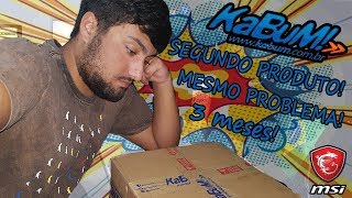 PROBLEMA COM A KABUM MESMO PRODUTO COM DEFEITO [upl. by Glanti789]